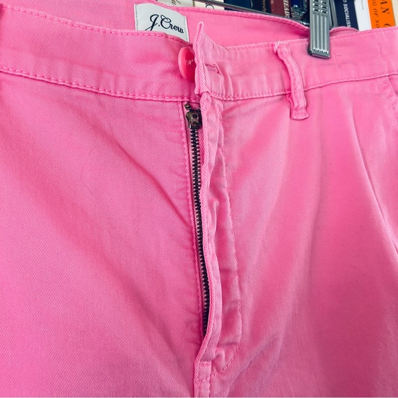 J Crew Vintage Straight Barbie Bubble Gum Pink Mid Rise Chino Pants, size 30 - Picture 3 of 13
